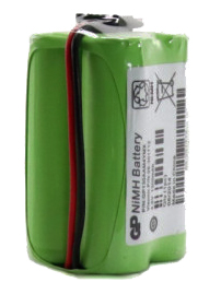 BATERÍA DE NÍQUEL 4.8 VCD. 1.3 AH. (4X1.2 V) PARA PG9920  DSC  BATT1.3-4.8V