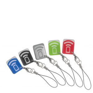 MINI TARJETAS DE PROXIMIDAD 8 COLORES TIPO LLAVERO DSC MPT
