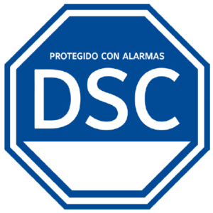 ROTULO PROTEGIDO CON ALARMAS DSC